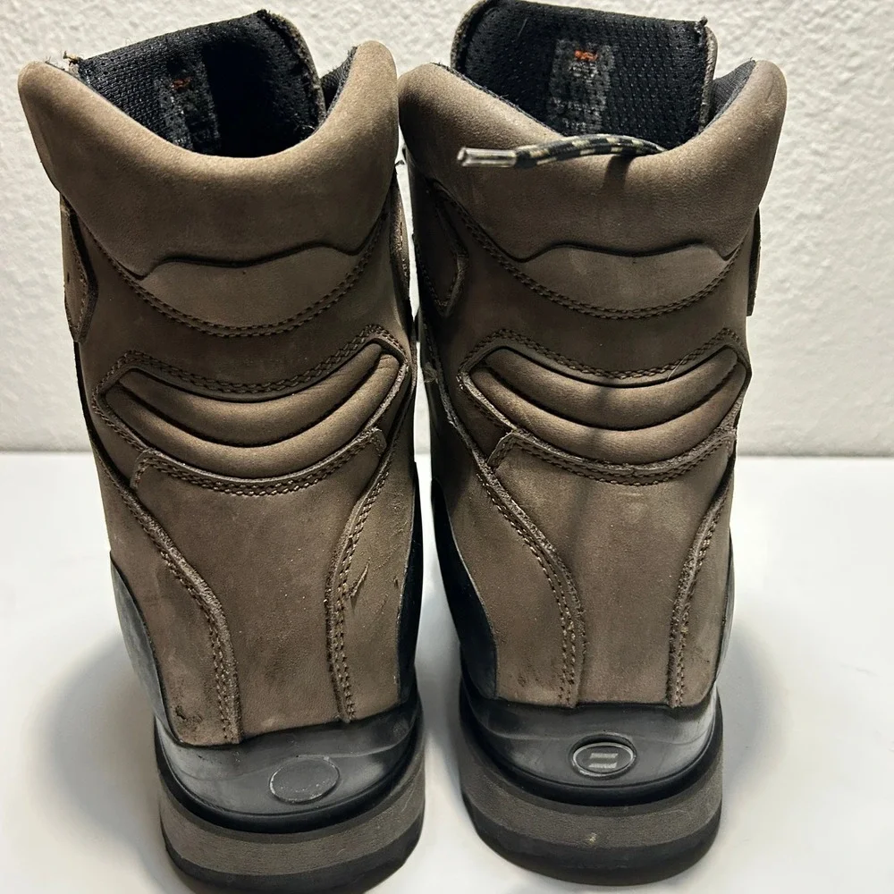 Zamberlan 996 Vioz GTX Brown Leather Hiking Boots Gore-Tex Vibram Made in Italy
